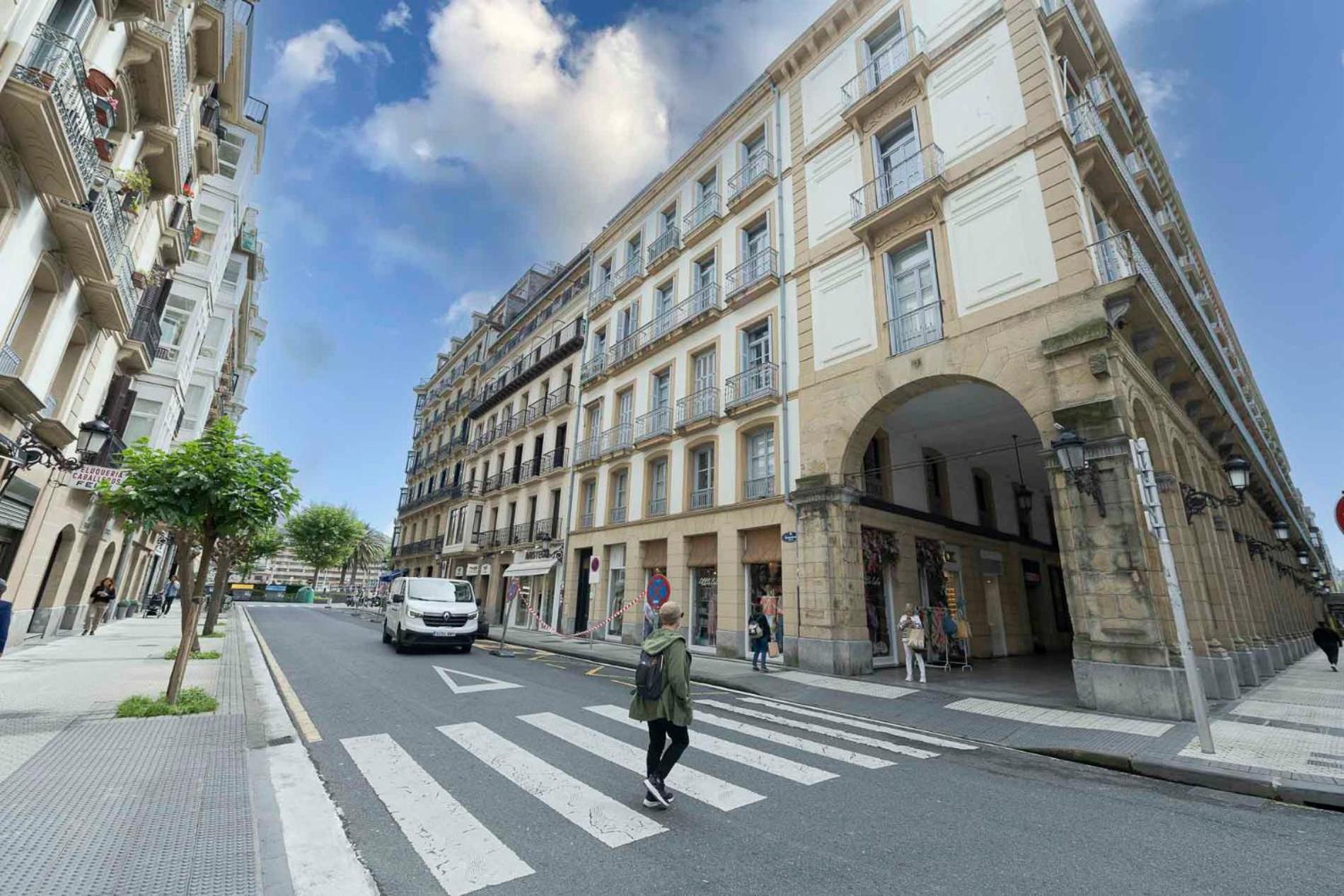 Apartamento Victoria En El Centro De San Sebastian Buitenkant foto